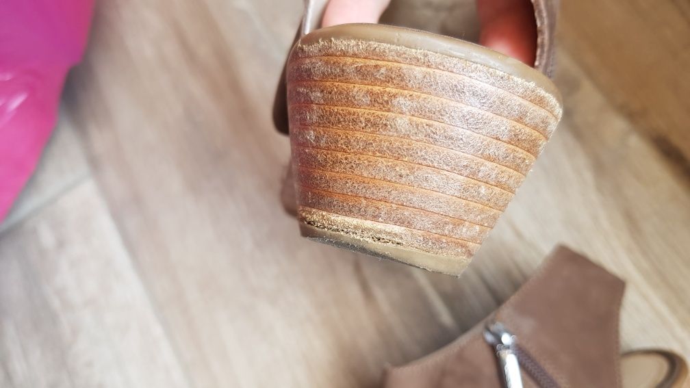 Geox sandałki skóra skórzane włoskie 38