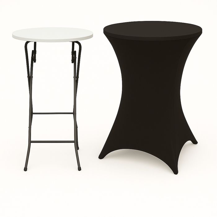 Stół koktajlowy barowy  wysoki 110 cm x 60 cm