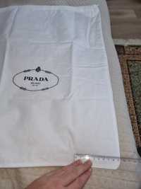 Bawełniany worek torba na torebkę Prada