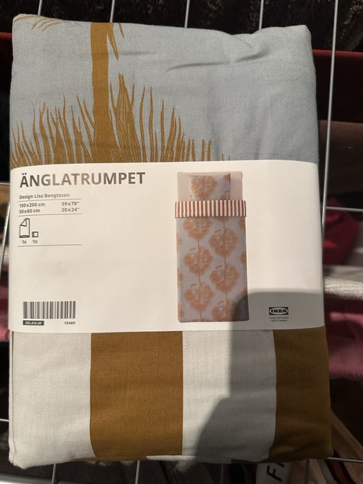 ikea anglatrumpet poszewka i poszwa na kołdre