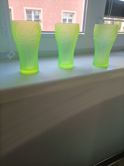 Szklanki Coca-Cola