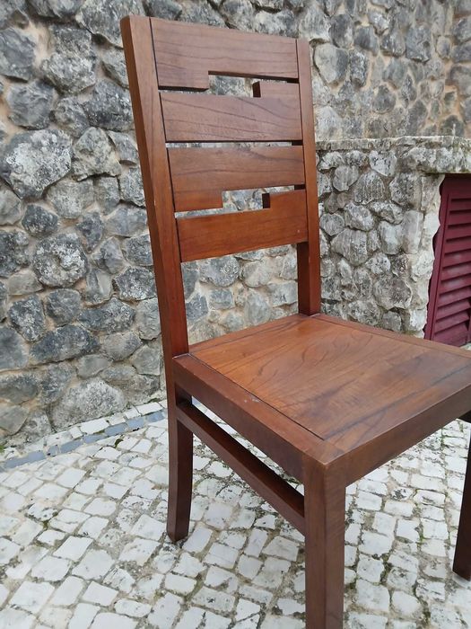 Cadeiras Madeira Maciça