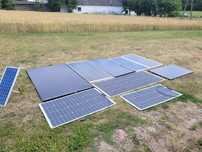 Panel solarny 180W wąski na przyczepę