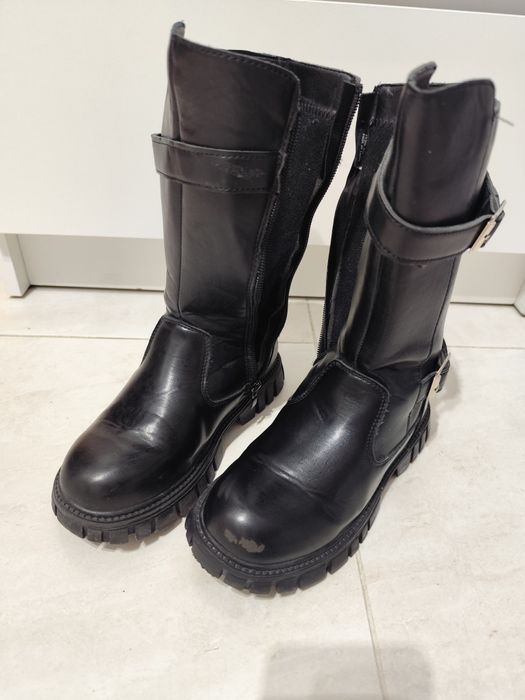 Buty zimowe dla dziewczynki rozmiar 33