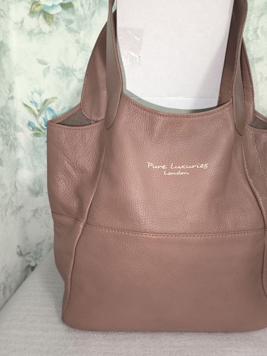 Кожаная сумка -тоут Pure Luxuries London