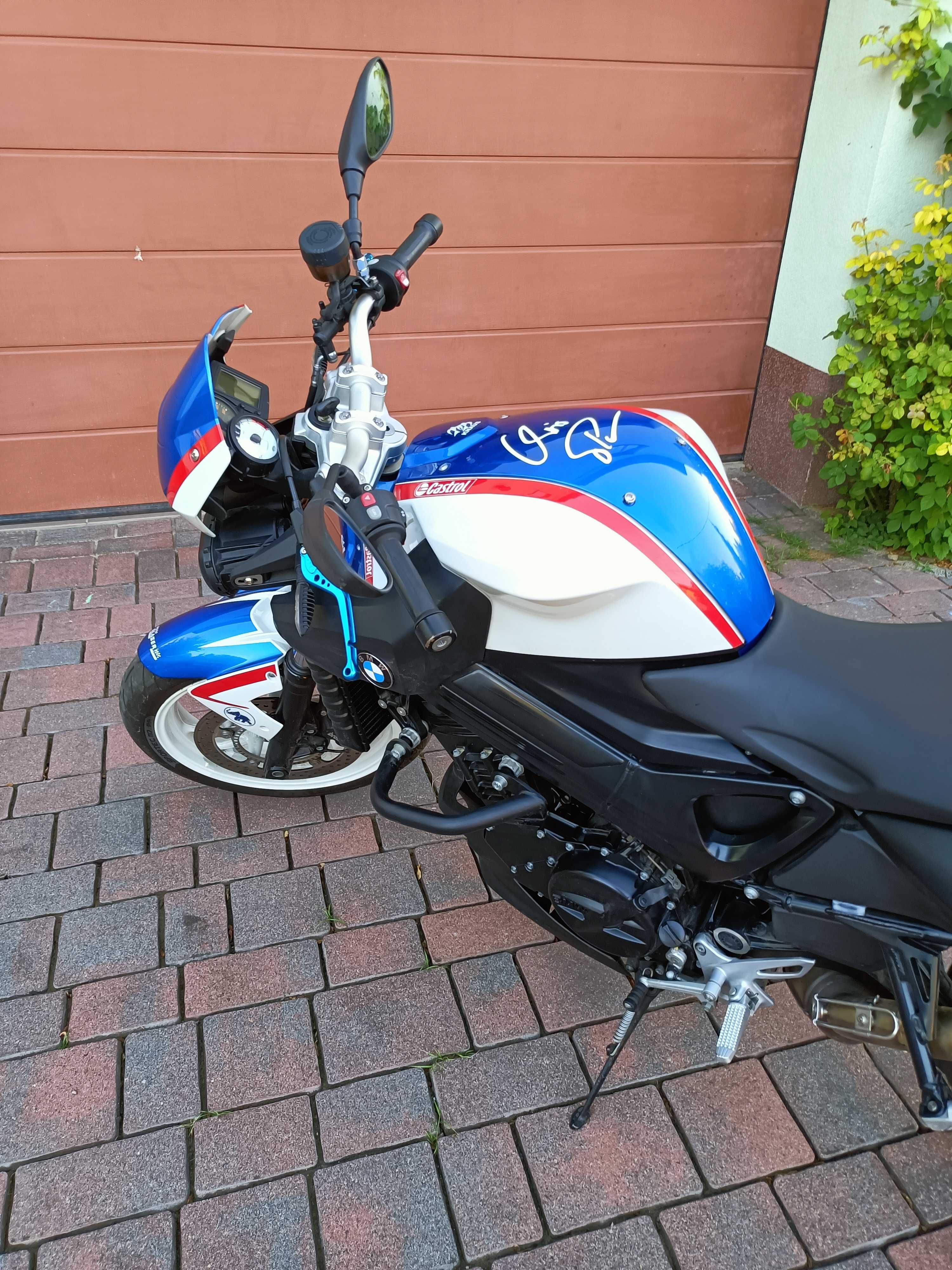 bmw f800 r chris pfeiffer unikat od motocyklisty racing faktura VAT fv