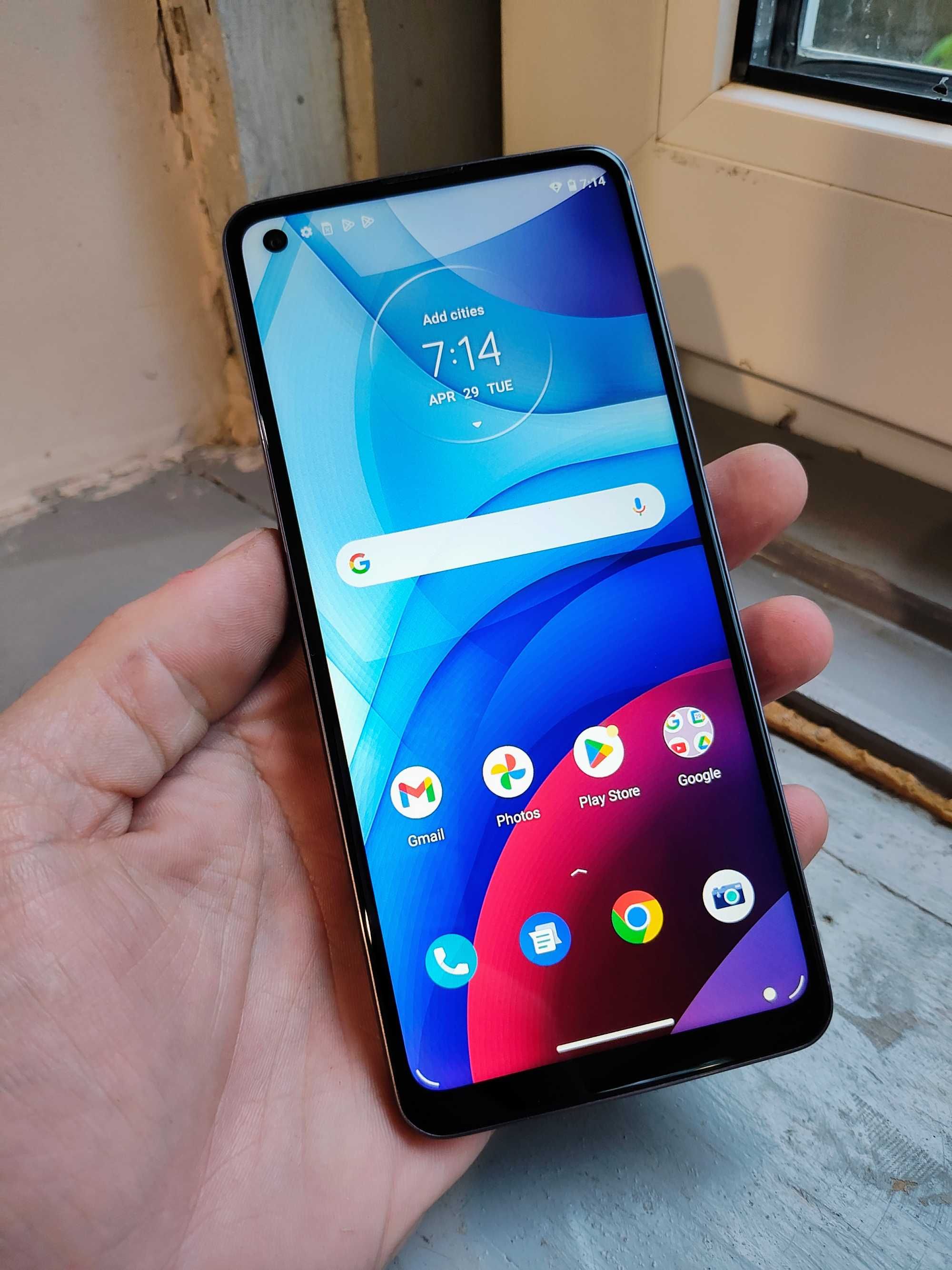 Motorola g power 2021 4/64gb 5000mah 48 mpx + Гідрогель