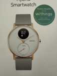 Smartwatch WITHINGS / NOKIA 36mm bateria miesiac zloty dla kobiety