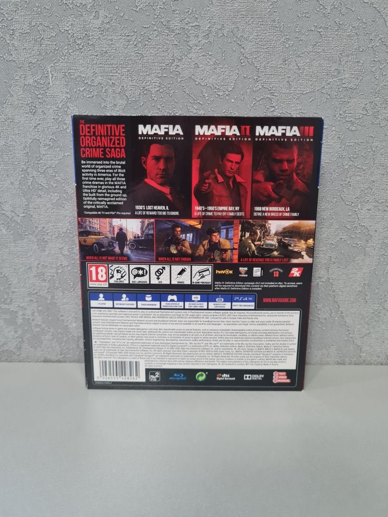 Mafia Trilogy 1 2 3 Definitive Edition Мафия Трилогия Полное Издание R