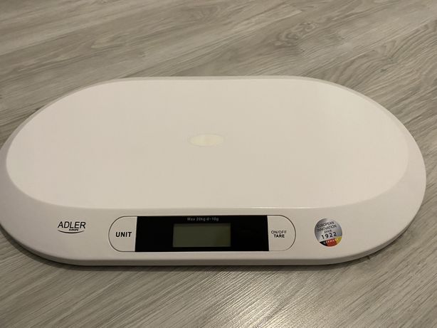 Waga dziecięca ADLER AD8139 do 20 kg, nowoczesna waga elektroniczna