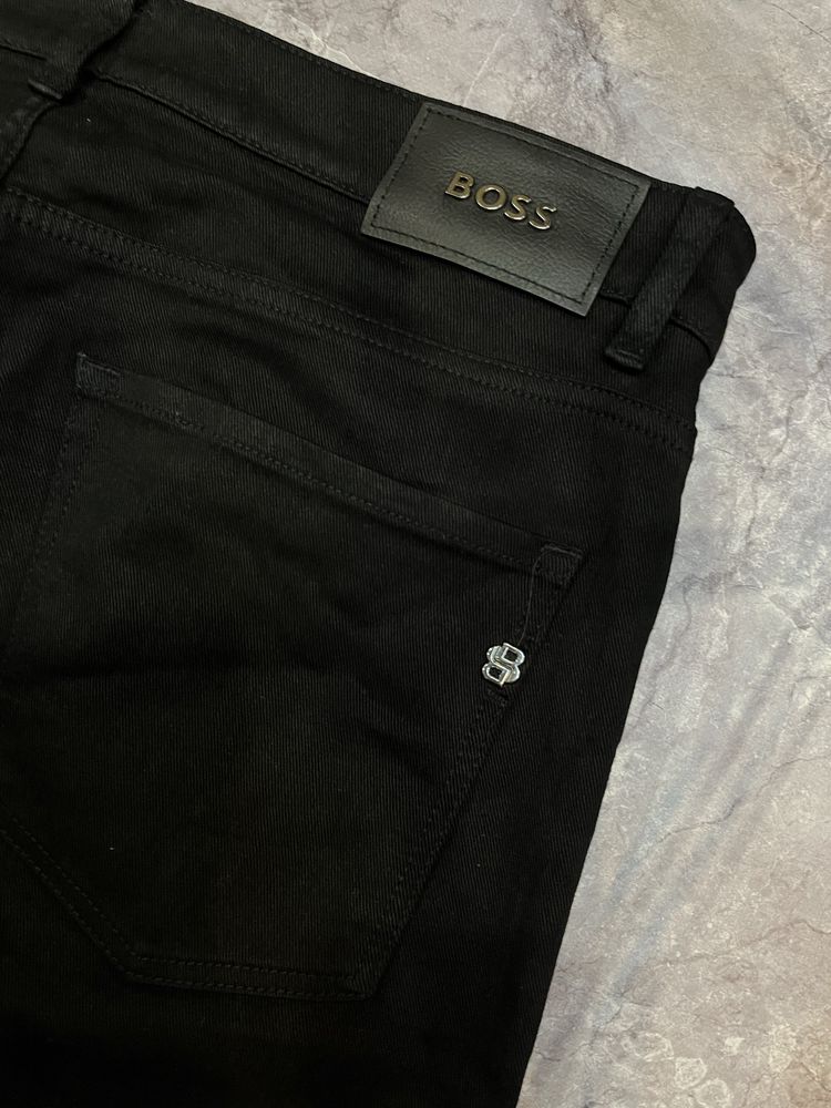 Чорні джинси Hugo Boss Slim Fit
