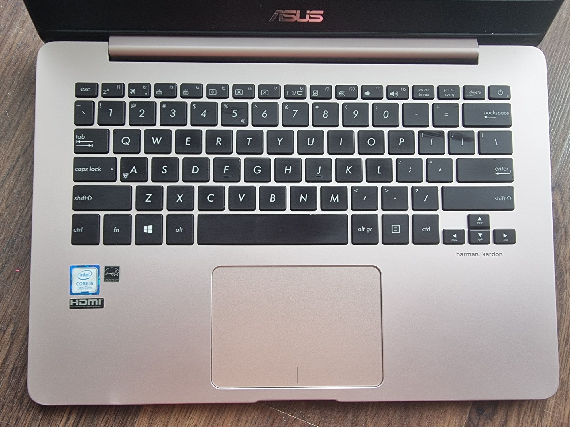 Laptop notebook asus zenbook UX430U intel i5 8 gen windows