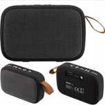 Przenośny głośnik Bluetooth, USB, czarny nowy