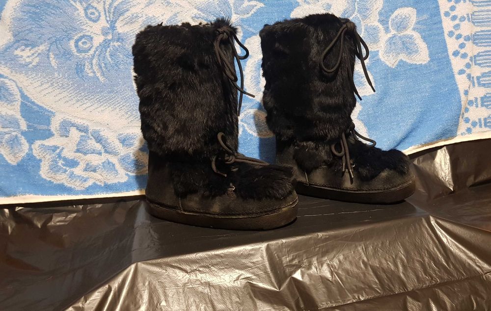 Зимние сапоги-унты