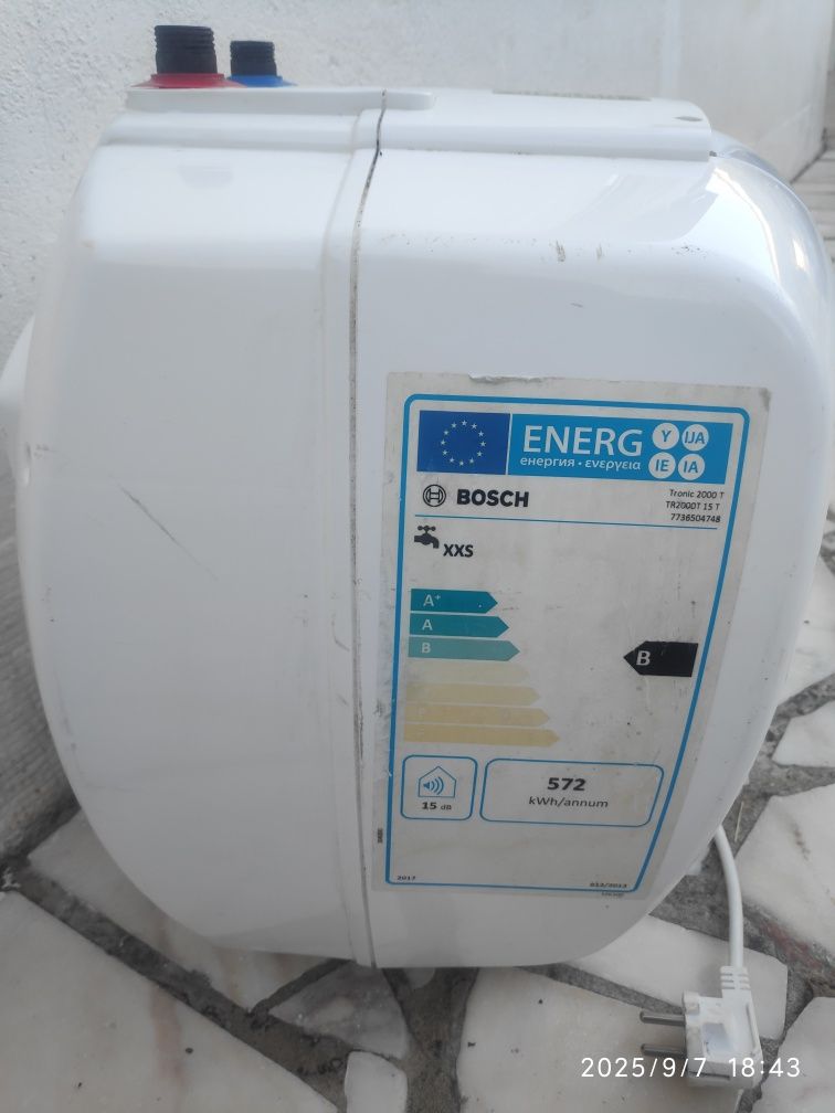 Termoacumulador Bosch 15 Litros