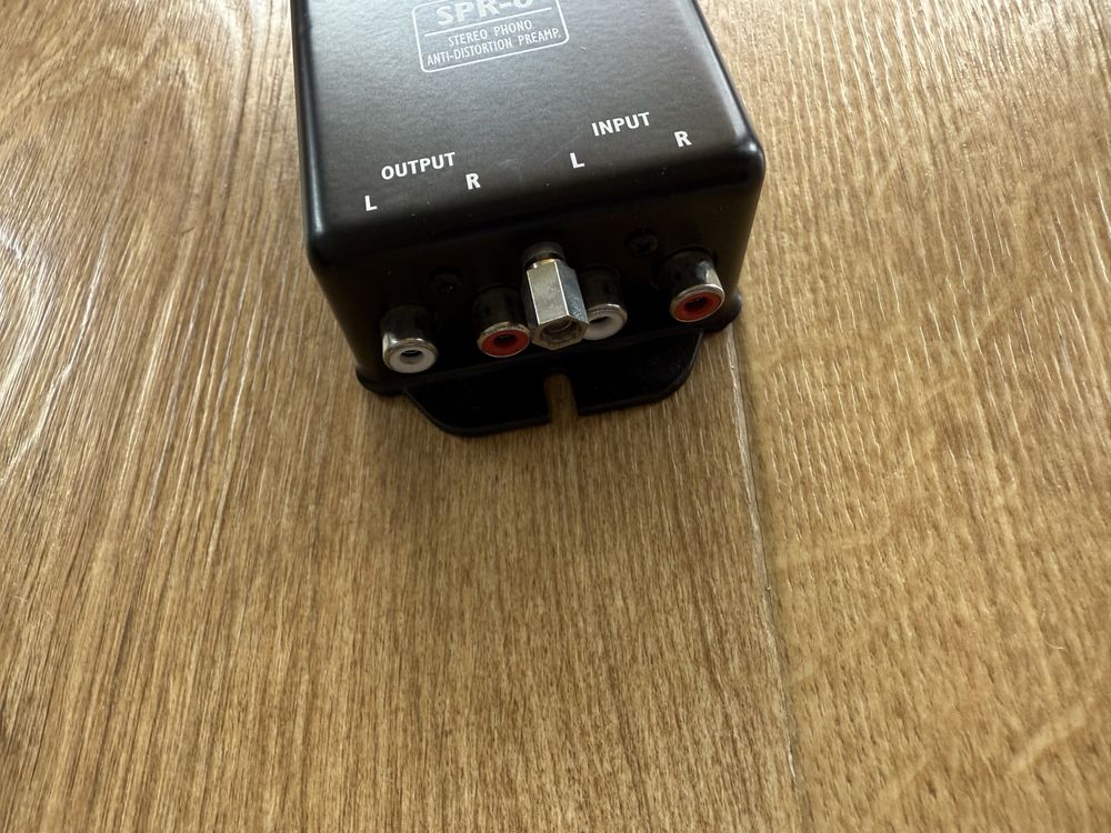 Przedwmacniacz preamp gramofonowy Monacor  IMG STAGELINE SPR-6
