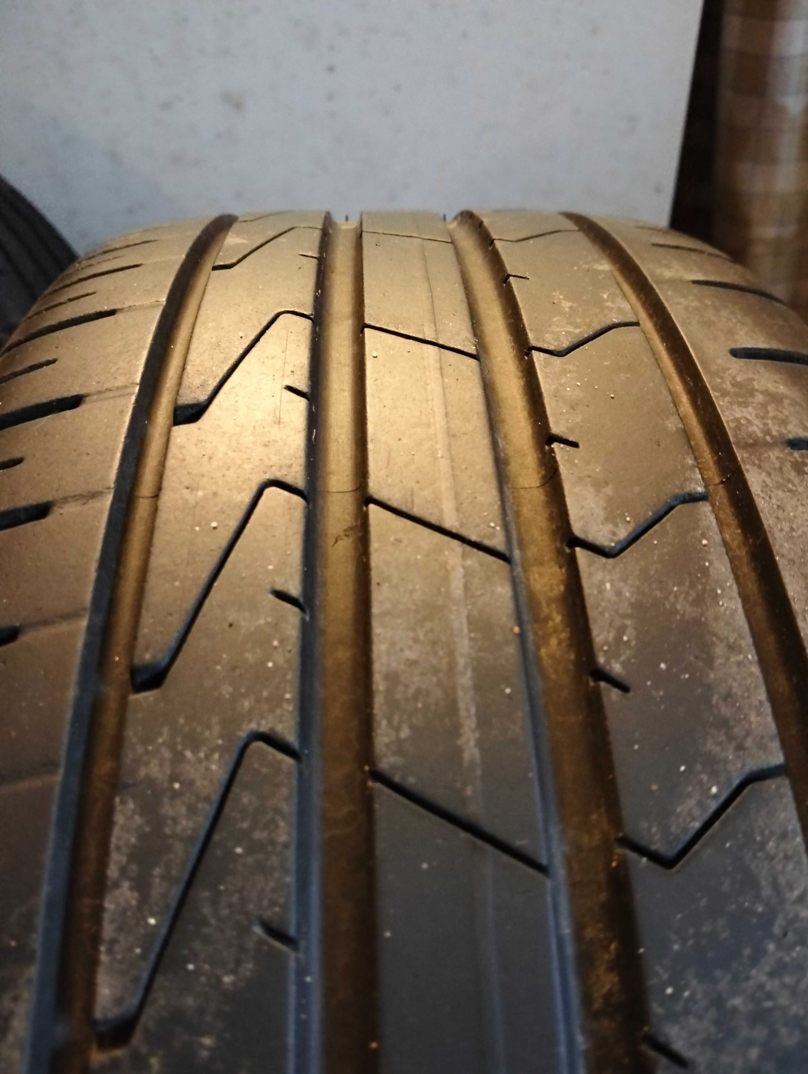 Felgi VW 16 5x100 z letnimi oponami Hankook