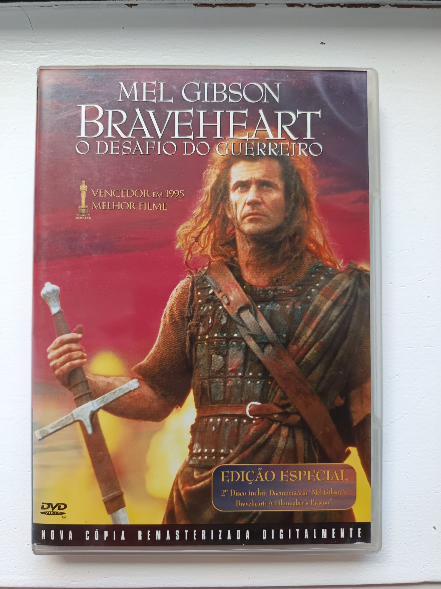 DVD edição especial 2 DVDs braveheart