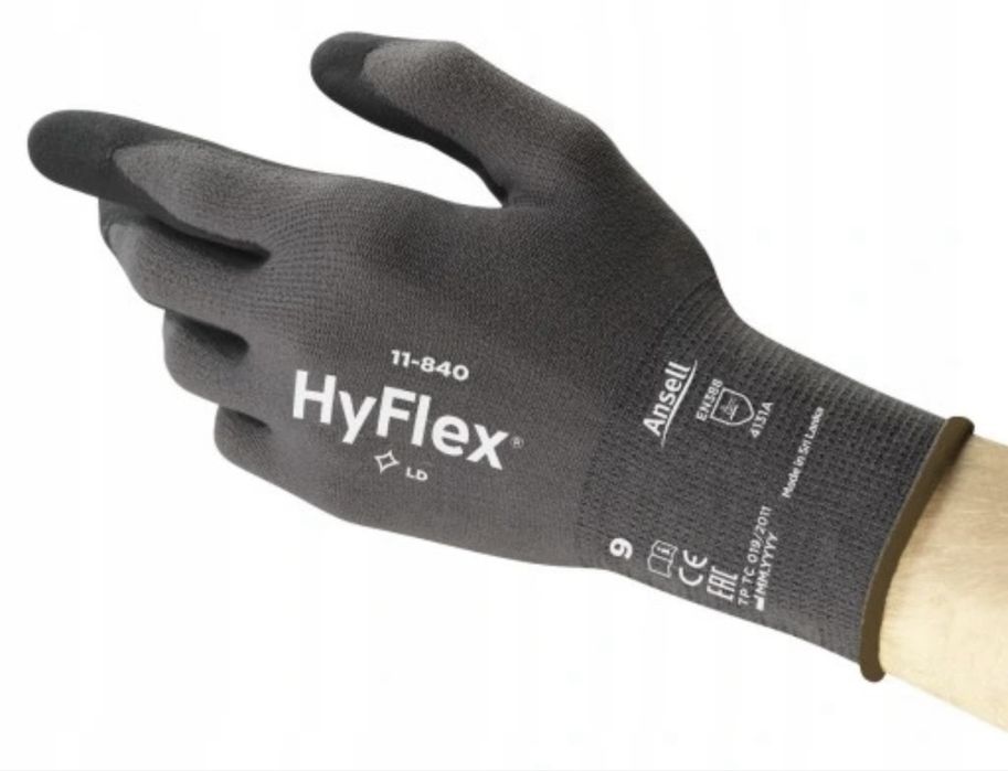 Rękawice ansell hyflex 11-840 rozmiar 9-L (6 par)