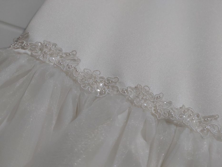 Przepiękna Sukienka KOMUNIA  MINIMI 158 cm NOWA