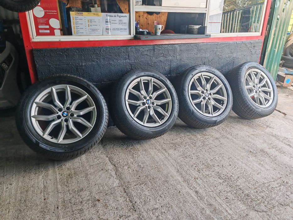 Jantes 19 BMW 5x112 com pneus
