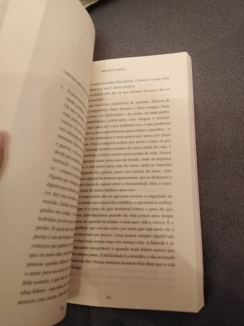 Livro Prometo amar