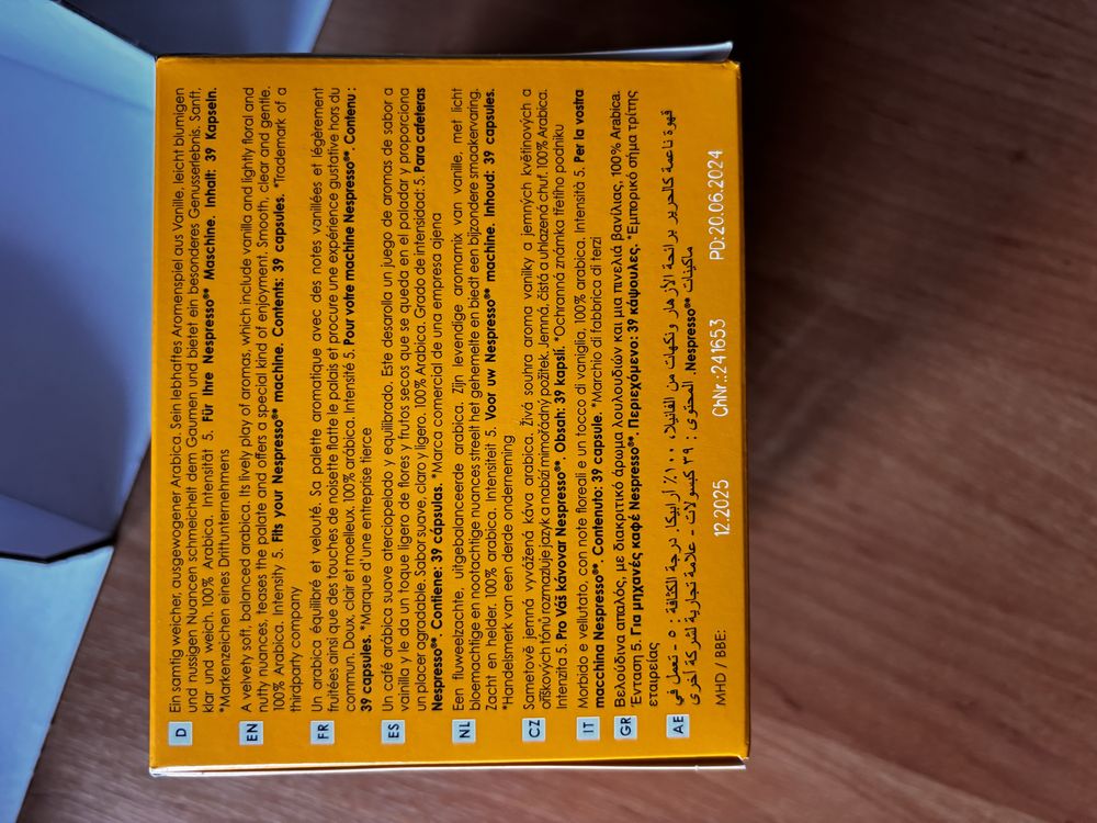 Kapsulki Dallmayr XXL, 39 szt, do ekspresu nespresso Mix, qp op.