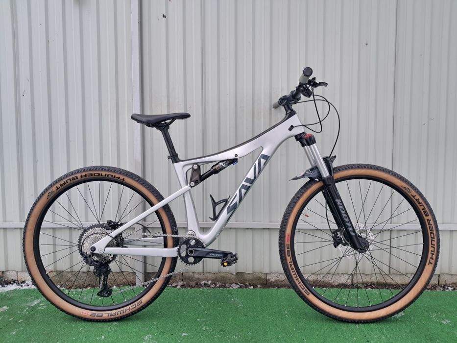 Карбоновий двопідвіс Sava Bruni 29 колеса Deore XT 1x12 велосипед