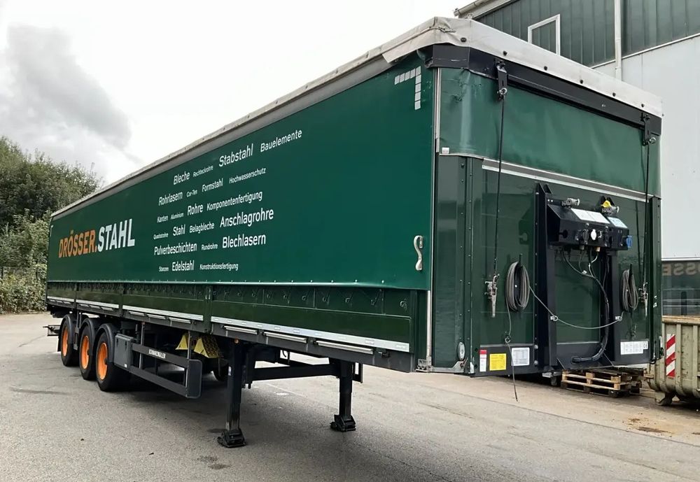 Schwarzmuller S1  Naczepa, skrętna oś, 2019r