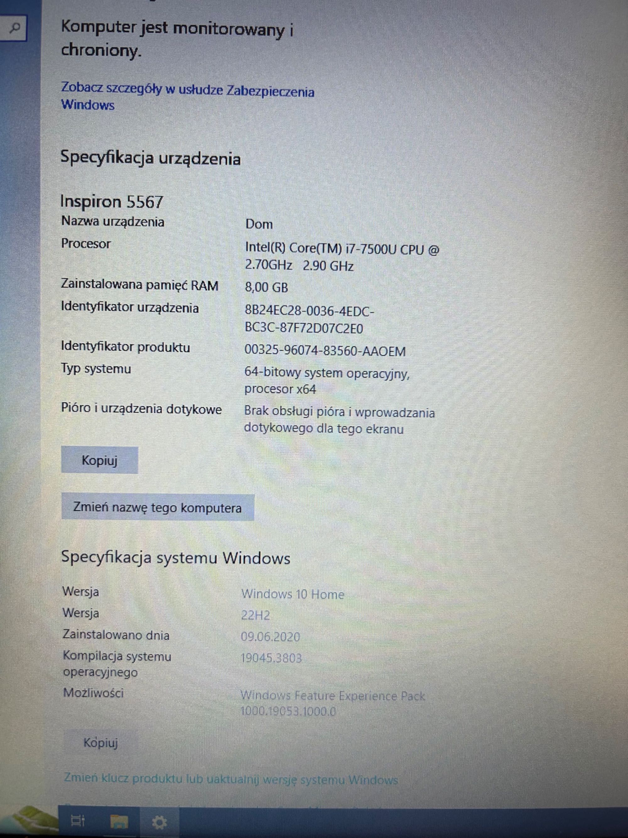 Dell Inspirion 15 5000 P66F