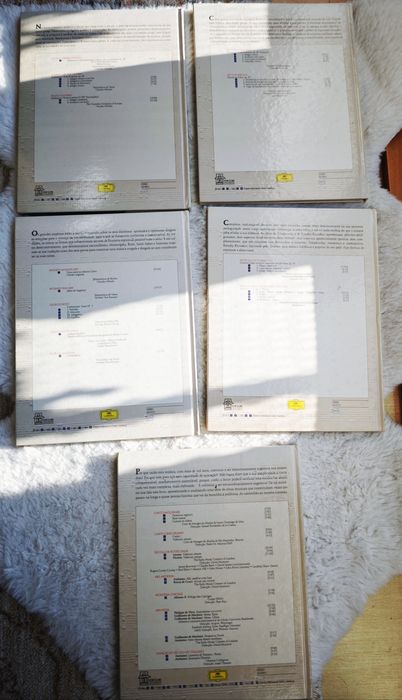 História da Música (5 Volumes + 2 CDs) – Deutsche Grammophon