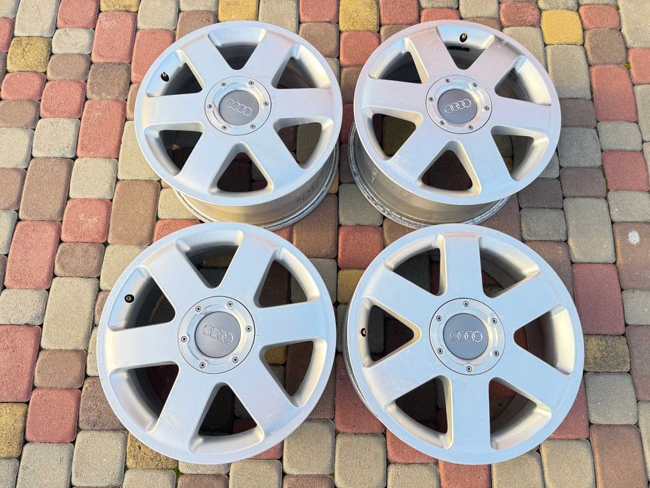 Тітанові діски Luxor 5*100 R17 VW Golf 4-Skoda rapid-faBia-Audi 3