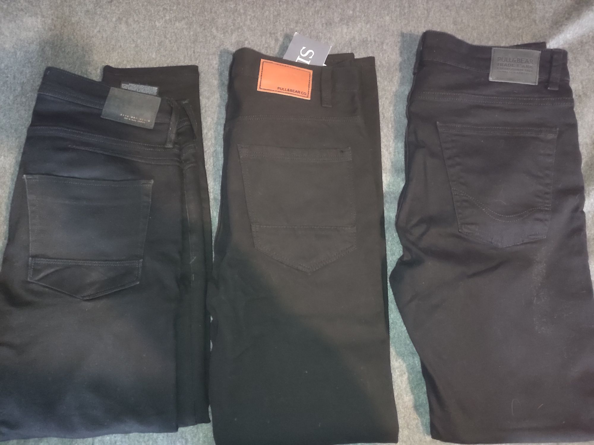 Jeans pretos / ganga (vários)