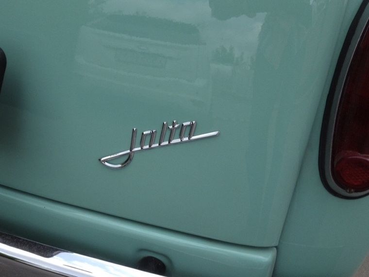 Шильдик ЗАЗ-965А Jalta Горбатий Запорожець экспорт Запорожец СССР Ялта