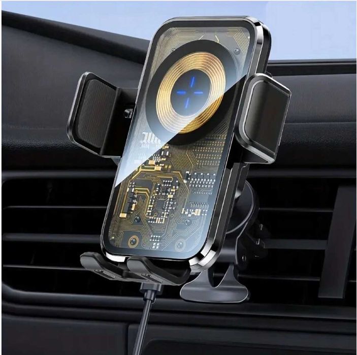 Bezprzewodowa Ładowarka Samochodowa z Uchwytem Indukcyjnym