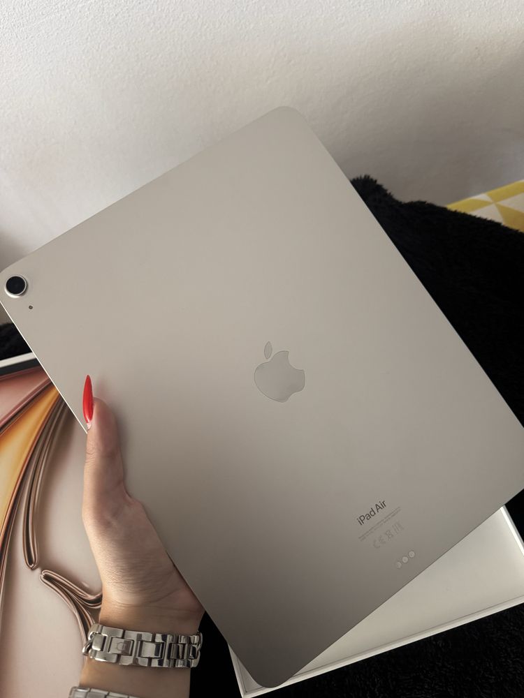 iPad Air 13” Wi-Fi 128gb Starlight e Pencil Pro