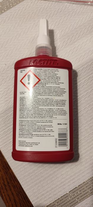 Klej do śrób loctite 243 nowy oryginalny 250ml