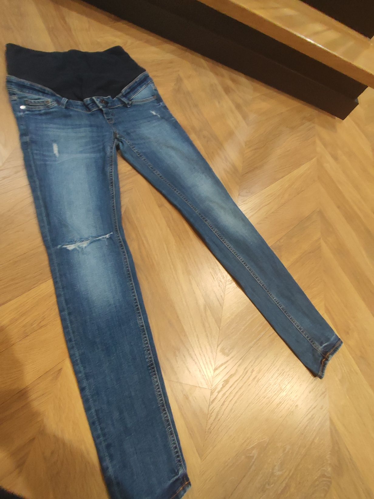 Spodnie ciążowe jeansy h&M 38
