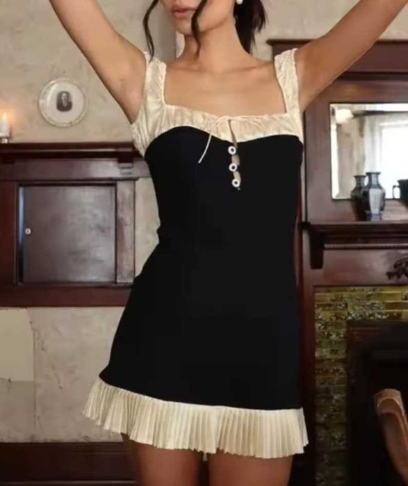 Sukienka mini w stylu retro rozmiar XS/S