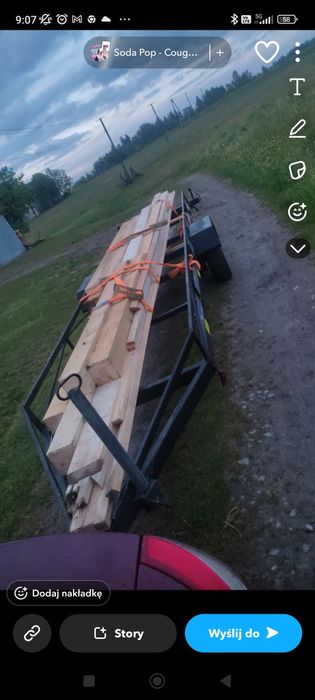 Deski kantówki strugane suche mokre każdy. Wymiar