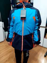 Nowa kurtka zimowa narciarka chłopięca 164