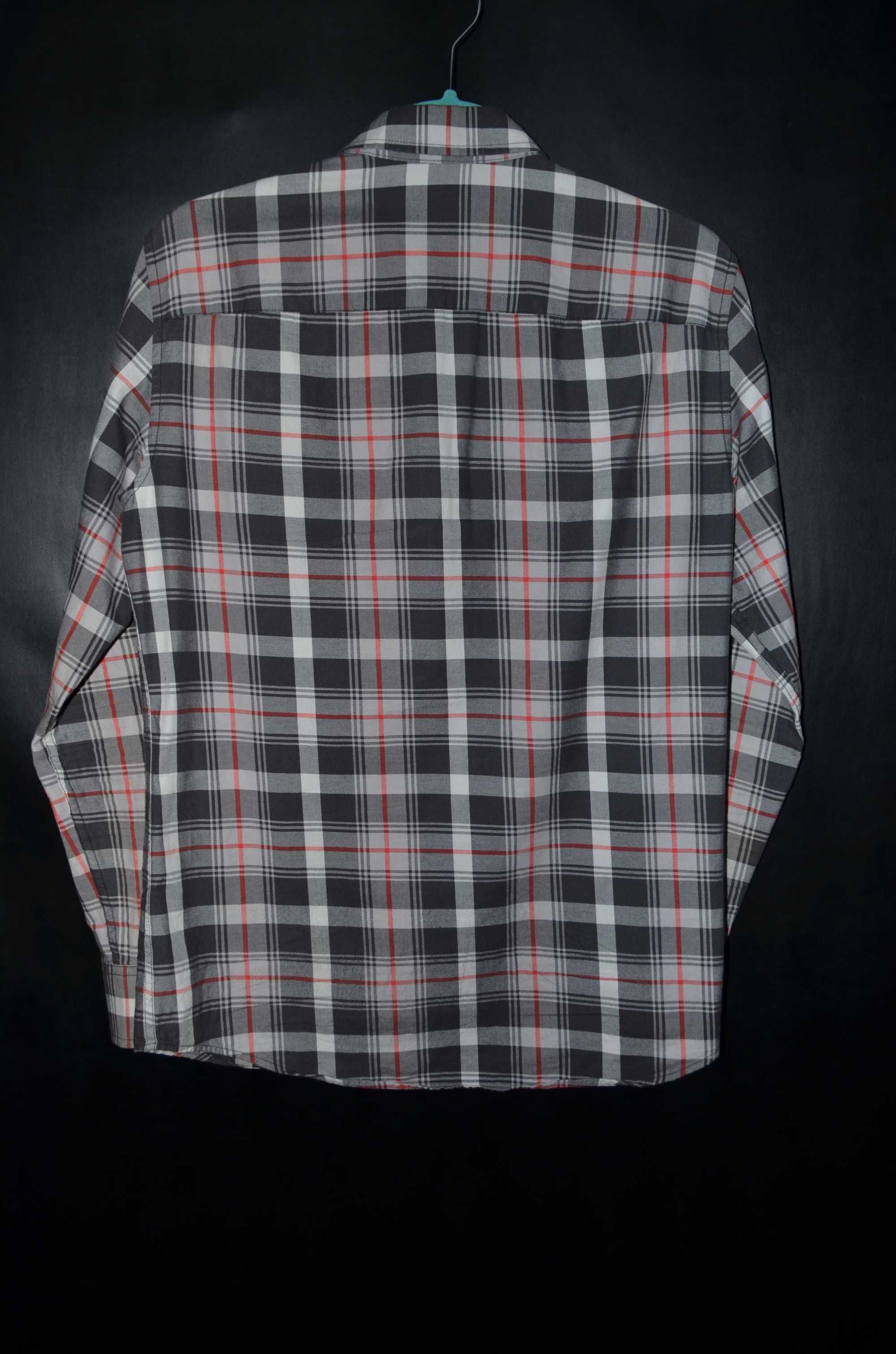 Рубашка Armani Exchange Mens Shirt Plaid Size XS, Сорочка