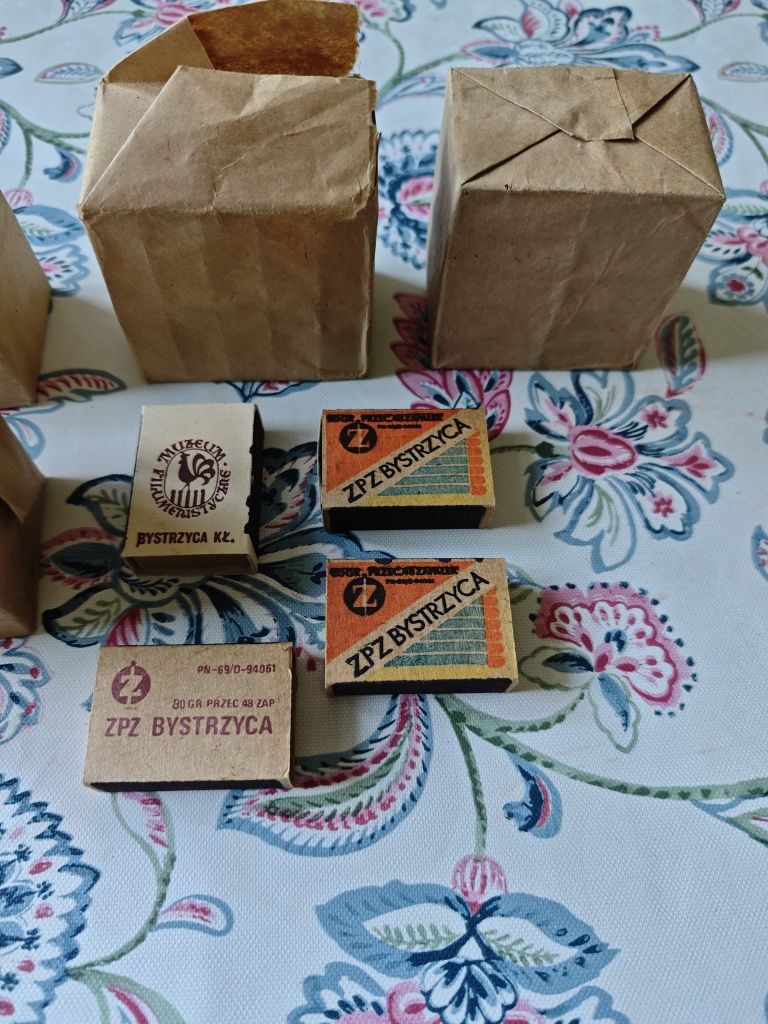 Zapałki ZPZ Bystrzyca Kłodzka PRL