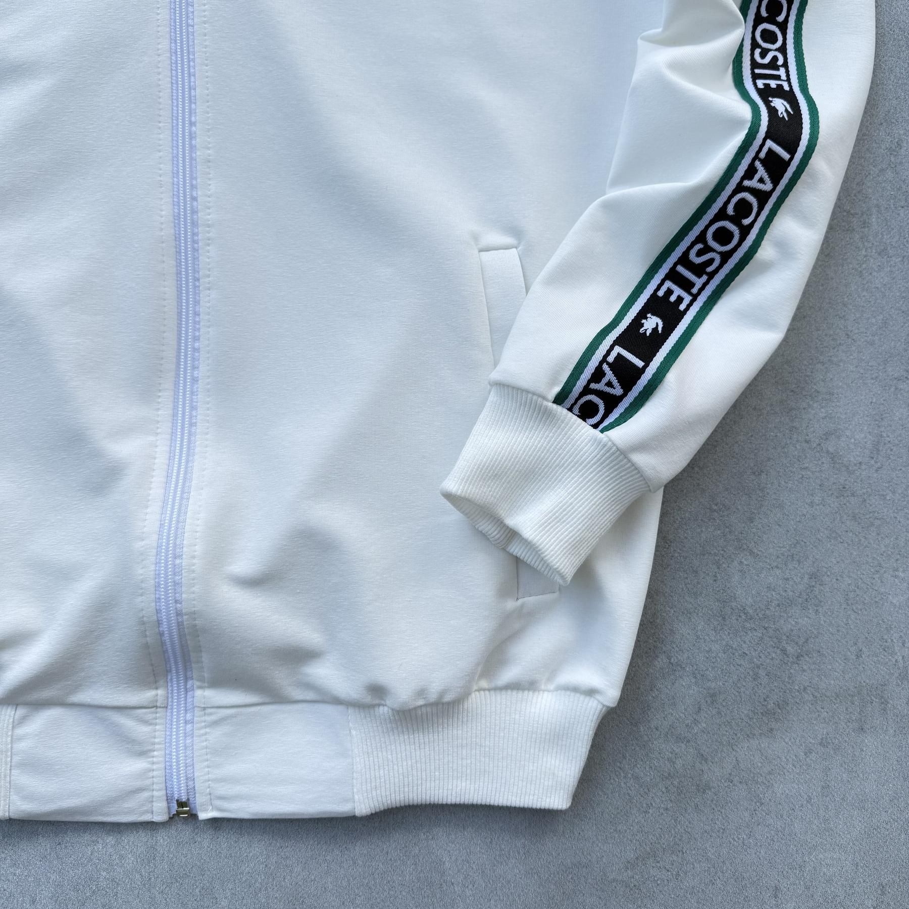 Олімпійка Lacoste / кофта Лакост лампас