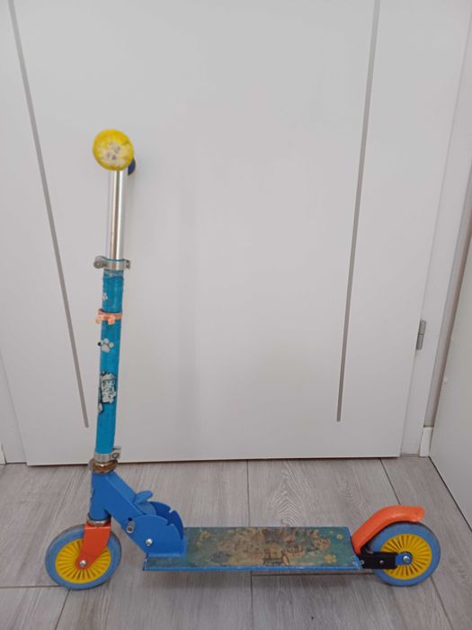 Hulajnoga Chłopięca Niebieska PSI PATROL Regulacja Hamulec Wysyłka!