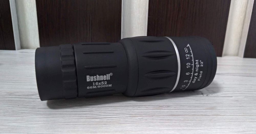 Монокуляр Bushnell 16х52 + чехол телескоп, монокль, подзорная труба