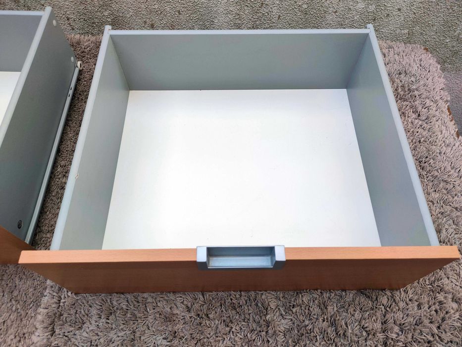 2 gavetas Ikeas completas com calhas incluidas