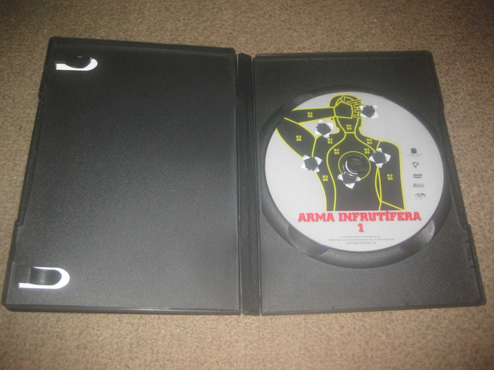 DVD "Arma Infrutífera 1" com Samuel L. Jackson/Raríssimo!