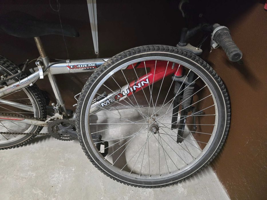 Bicicleta com amortecedor