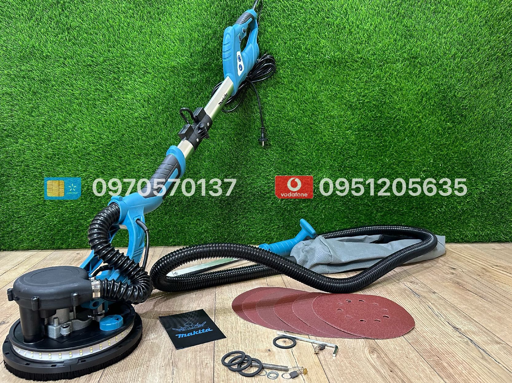 Шліфмашинка для стін та стель по гіпсу ( Жираф ) Makita ECDWS17-225
